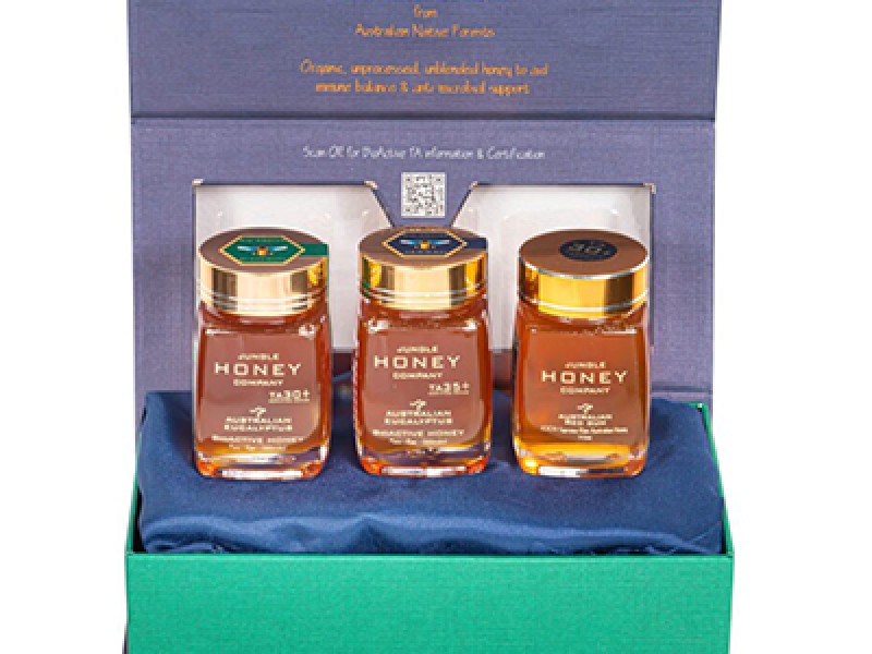 Combo 3 sản phẩm mật ong Úc TA30+ 450Gr