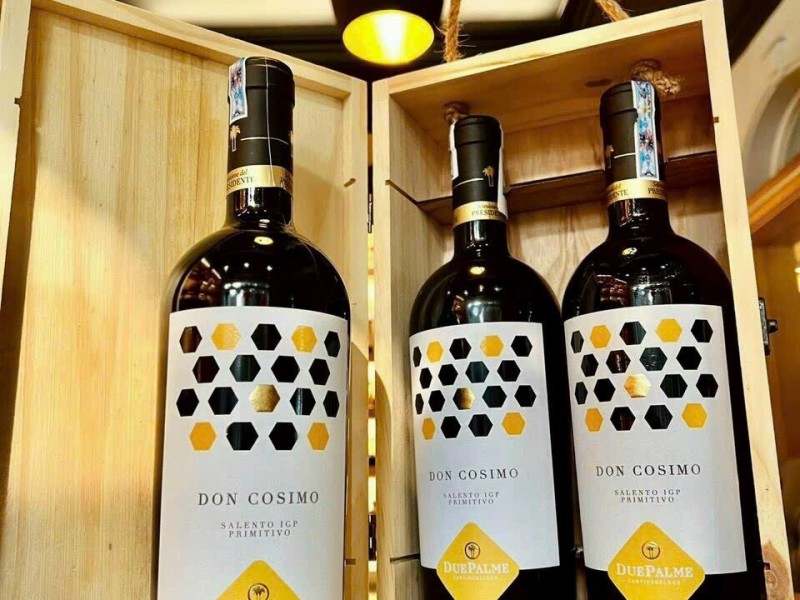Rượu vang Ý Due Palme Don Cosimo Salento I.G.P