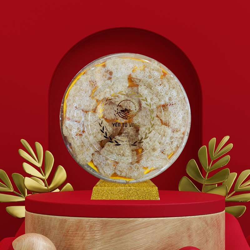 Yến trái tim Tổ Vàng - 100g