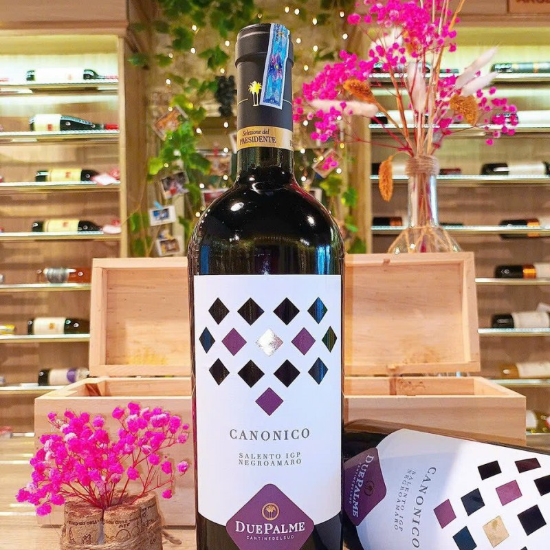 Rượu vang Ý Due Palme Canonico Salento I.G.P